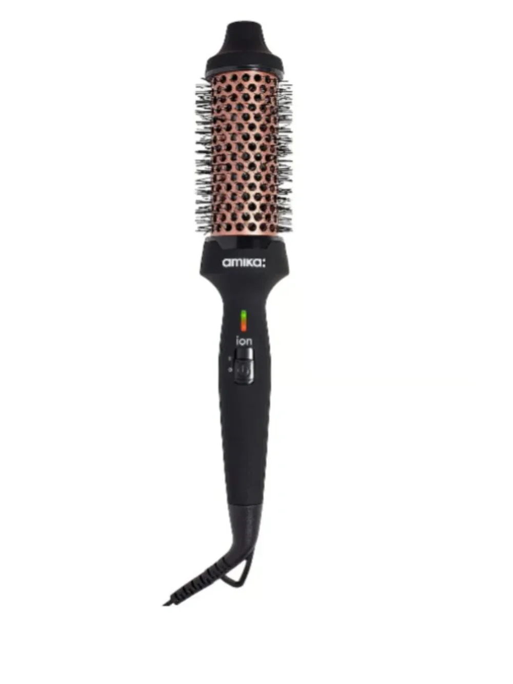 NWT Amika Blowout Babe Thermal Brush in Black & Rose Gold